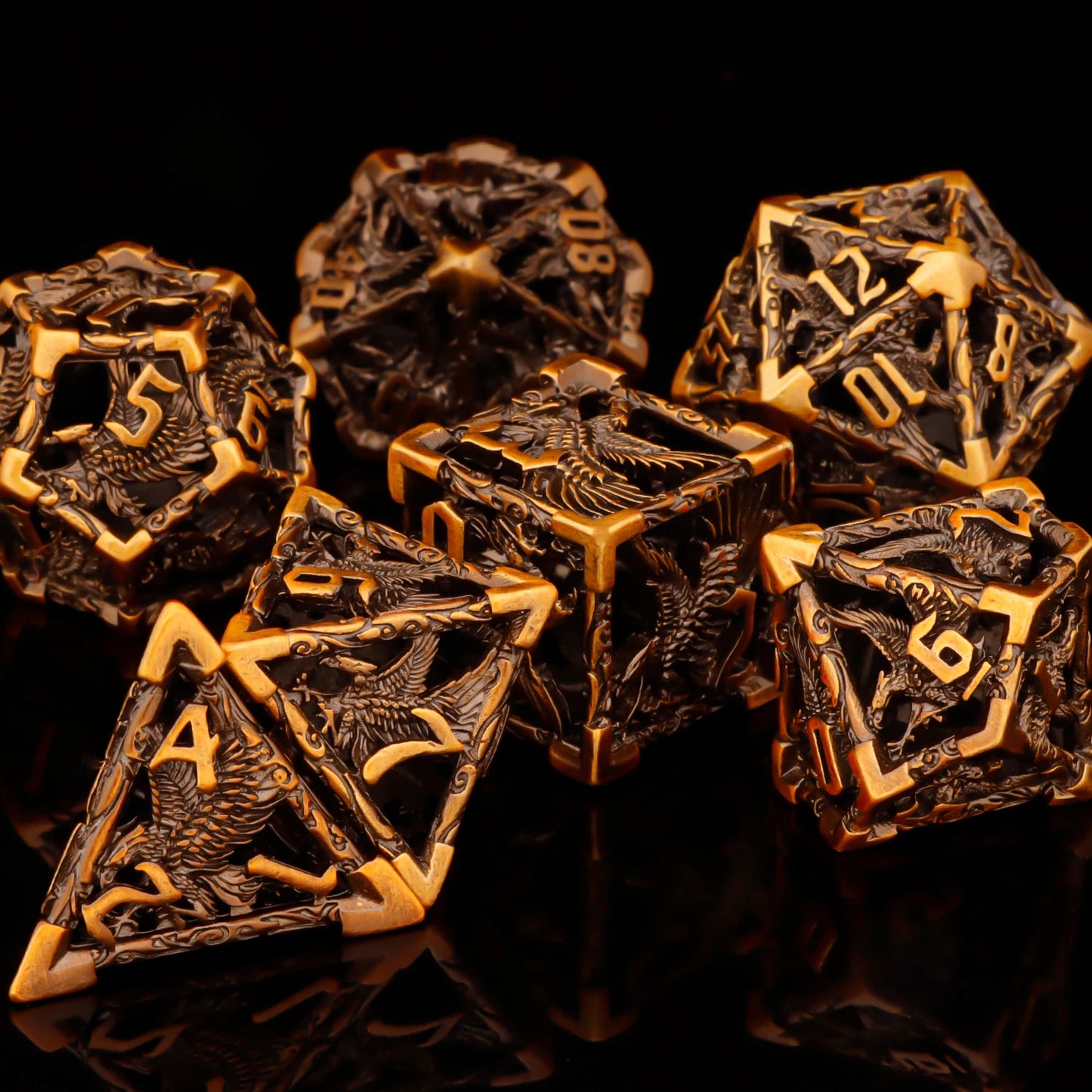 Regalia of the Realms: 2024's Metal D20 DM's Collection