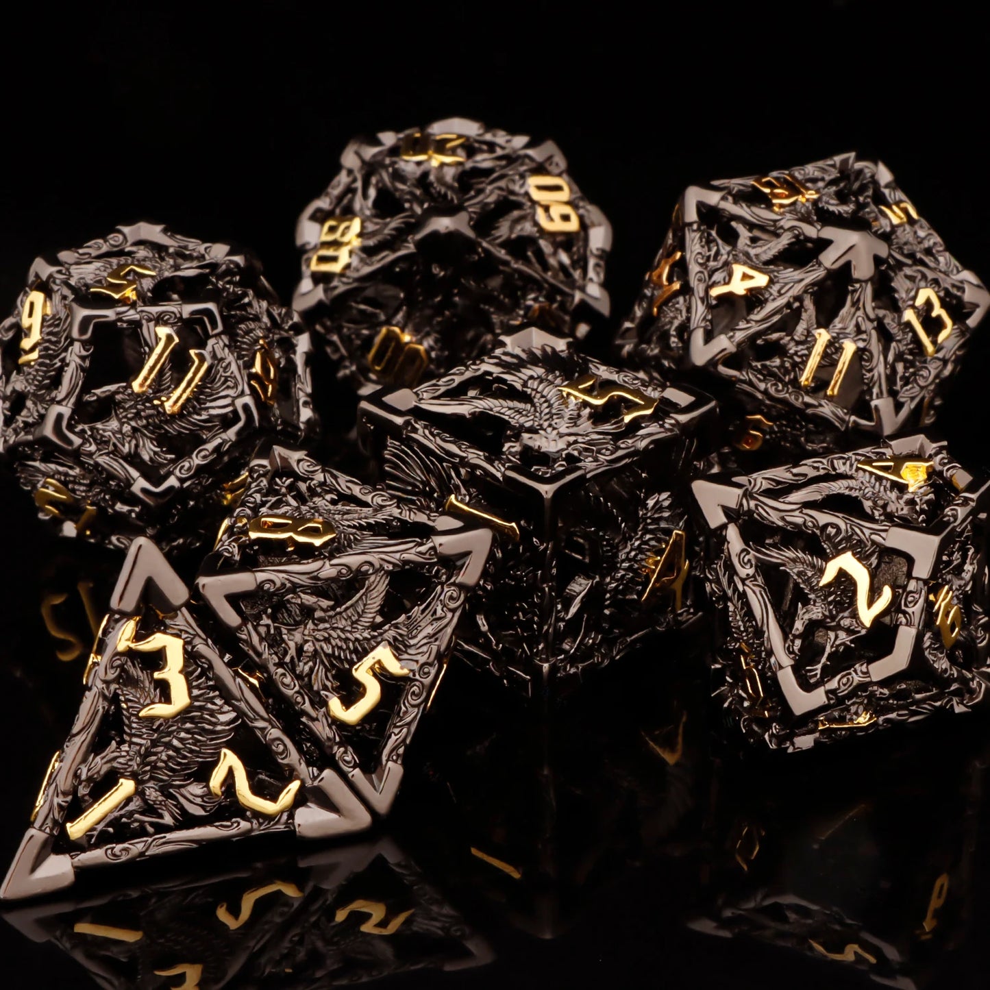 Regalia of the Realms: 2024's Metal D20 DM's Collection