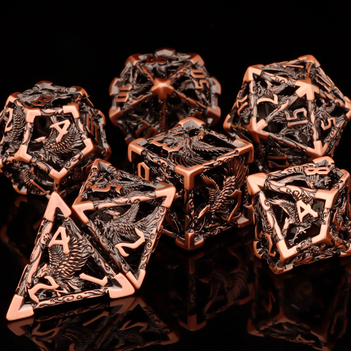 Regalia of the Realms: 2024's Metal D20 DM's Collection
