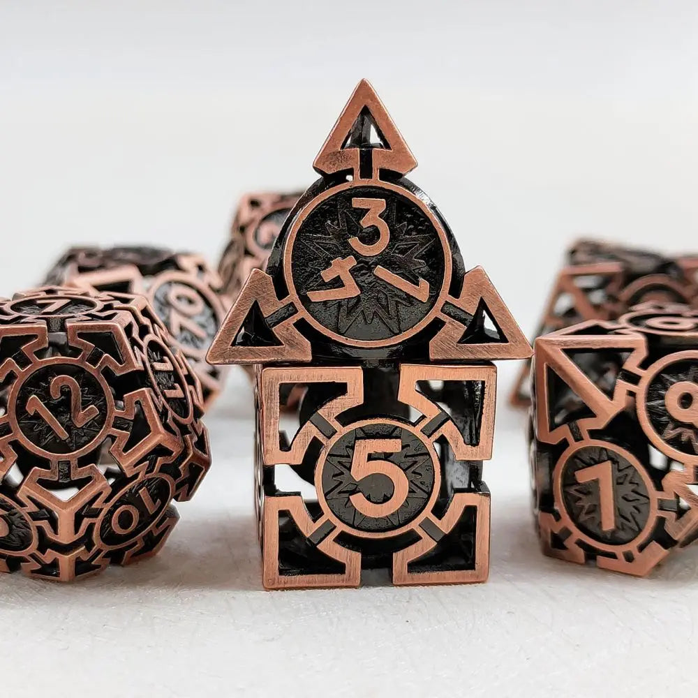 Regal Forge: Premium Metal Dice Set